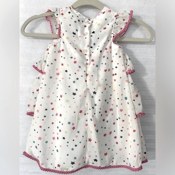 Goodlad White and Rainbow Star
Tiered Dress -Size 4T - Picture 4 of 10